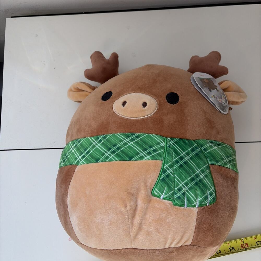 RARE Squishmallows Ruby Reindeer 16" Plush Kellytoy 2021 w/ Tag